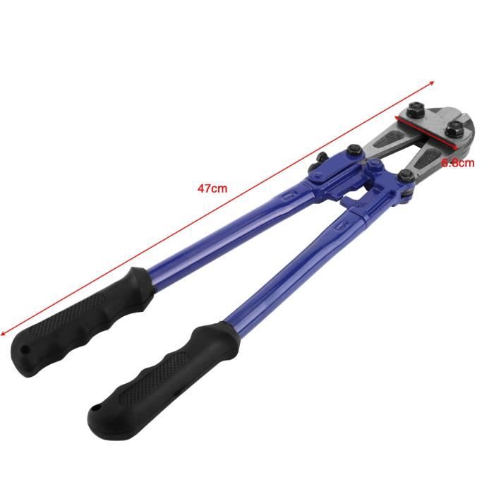 HOUSERAN Kit 4 Pinces Coupe-Boulons Professionnelles 8" – Coupe-Câbles, Acier, Frontale + Boîte De Rangement Ultra-Pratique