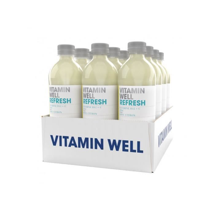 Pack de Vitamin well refresh (12X500ml)| Boissons énergétiques