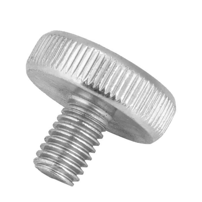 10 Vis à Embase Hexagonal 1/4" 20x3/4" - Acier Carbone Zingué - Grade 5 - Neuf