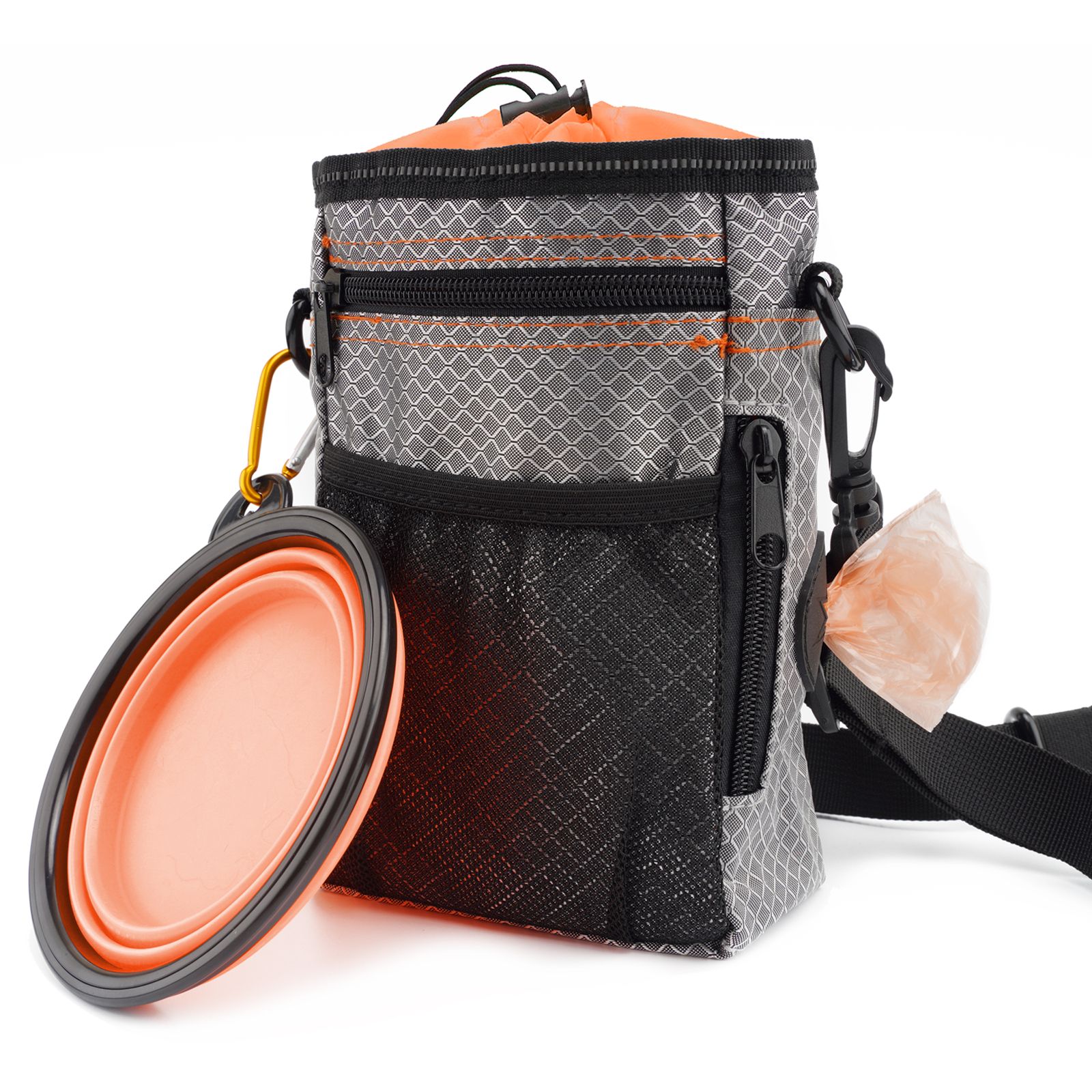 Comparer les prix de Sac de transport/Sac Friandise Pour Chien/Animaux ®WHD© Pochette rangement Multifonctionnel Étanche+ Gamelle Pliable Sac poubelle