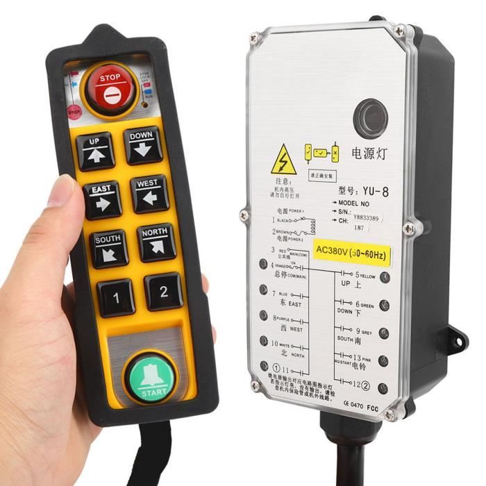 Bouton-poussoir De Levage Pour Grue/palan - Commande Suspendue 2NO IP65