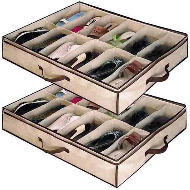 Rangement Chaussures Sous Lit