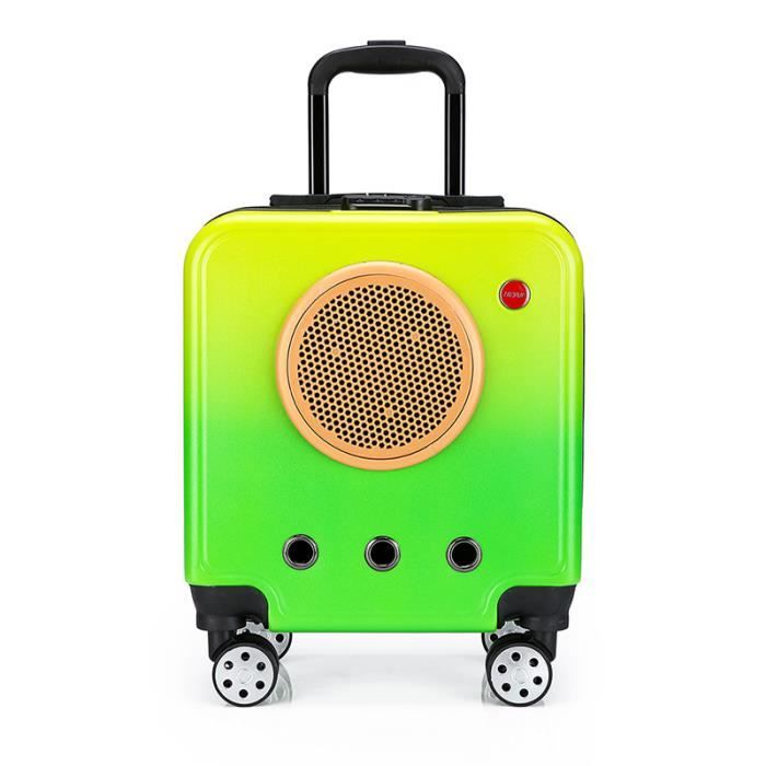 Caisse de transport - ZGEER - Voyage - Vert clair - Capacité 20 kg - Pour chien et chat