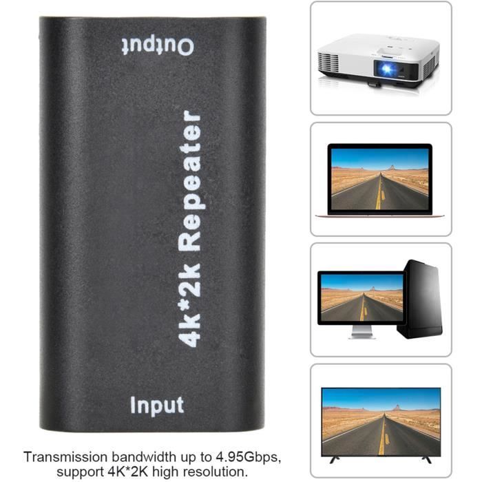 Lot De 3 Connecteurs HDMI Factices 4K (émulateurs D'écran) - Plug And Play, Résolution 3840x2160@60Hz, Pour PC Sans écran