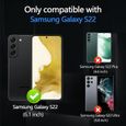 Verre Trempé Compatible avec Samsung Galaxy S22 5G Film Protection Écran Ultra Résistant aux Rayures Protecteur de Téléphone  453-1