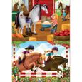 Puzzle Animaux - EDUCA - Chevaux - 2x48 pièces - Pour Enfant à partir de 4 ans-1
