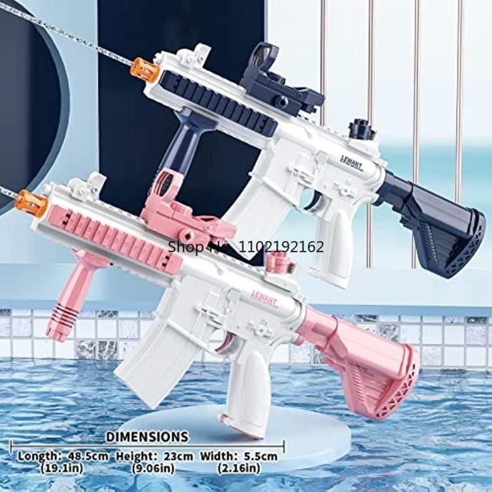 B Pistolet à Eau électrique pour Enfants Adultes,Jouet de tir à Eau en Plastique,Pistolet à Eau B Pistolet à Eau électrique pour Enfants Adultes,Jouet de tir à Eau en Plastique,Pistolet à Eau