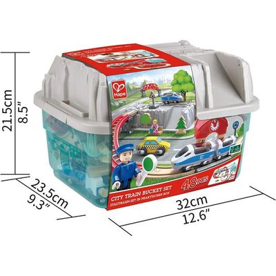 BRIO World Coffret Intervention De Police – Circuit De Train Miniature 34 Pièces – Dès 3 Ans – Bois Certifié FSC
