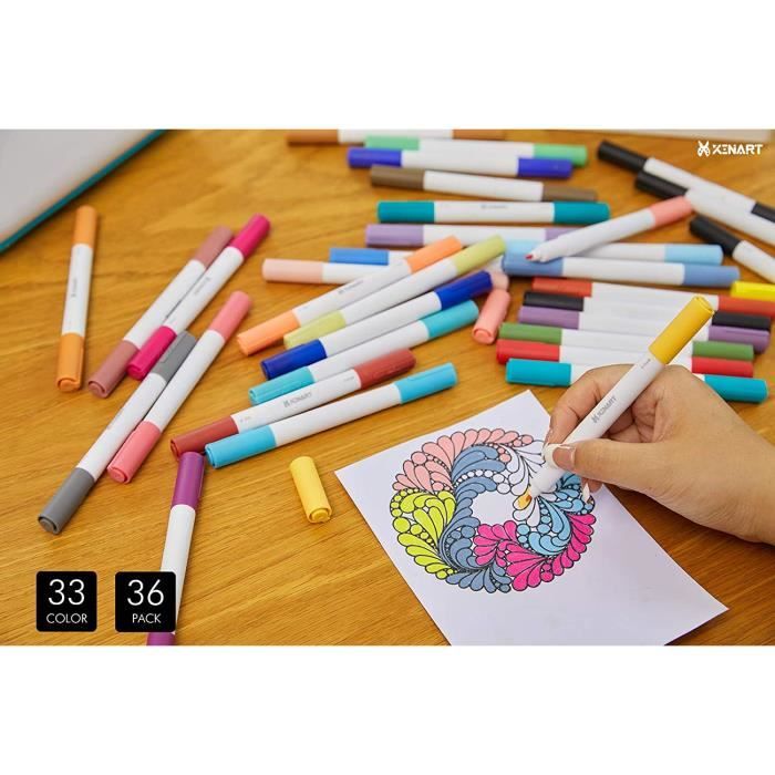 Cricut Joy Lot de 36 stylos à double pointe pour marqueur Cricut Joy  Machine 33 couleurs A408 - Cdiscount Beaux-Arts et Loisirs créatifs