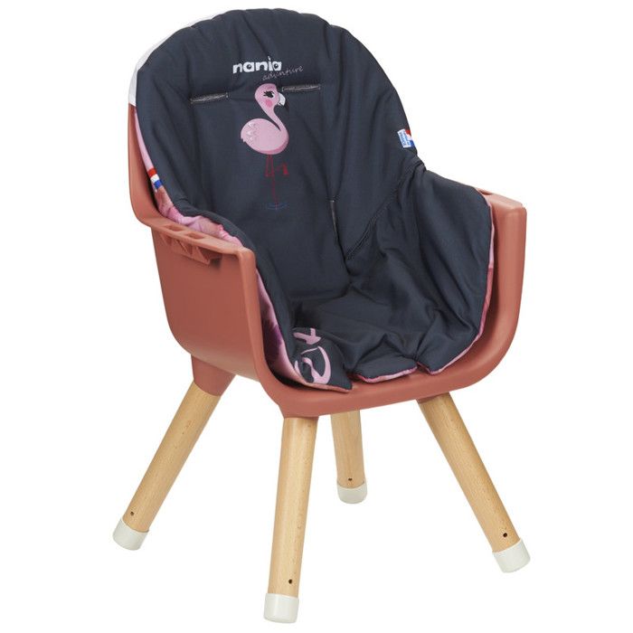 Chaise Haute Bébé évolutive 7 En 1 - De 6 Mois à 6 Ans, Avec Table, Plateau Double Et Harnais 5 Points