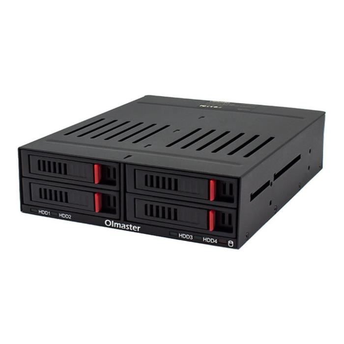 Acheter OImaster HE-2006 Support de disque dur interne à 4 emplacements  prenant en charge quatre disques durs/SSD SATA de 2,5 pouces