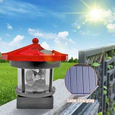 Lampe Solaire Extérieure - Phare LED Jardin Balise Rotative Rouge - Energie  Solaire - Utilisation Extérieur - Cdiscount Maison