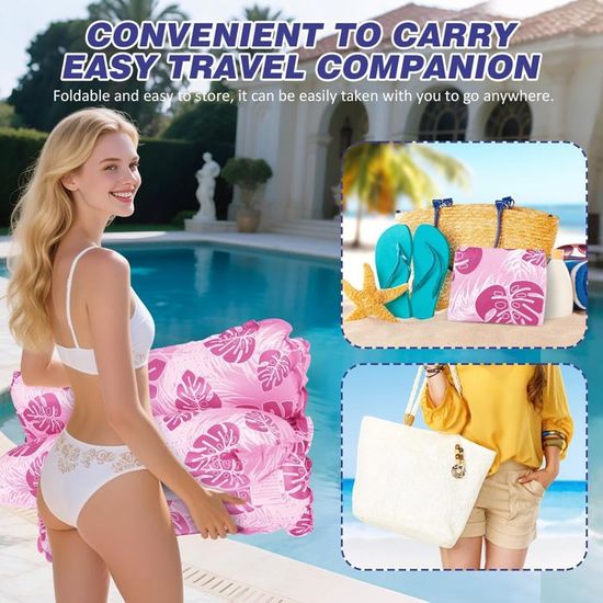Hamac Flottant Gonflable pour Piscine, Hamacs d'Eau, Accessoires Polyvalents pour Piscine, Plage, Extérieur Hamac Flottant Gonflable pour Piscine, Hamacs d'Eau, Accessoires Polyvalents pour Piscine, Plage, Extérieur