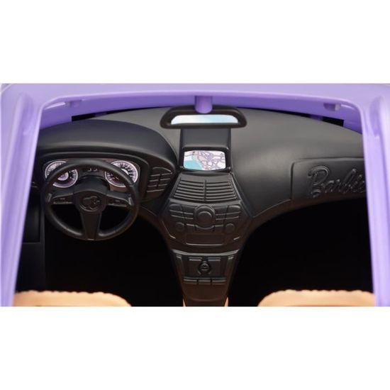 voiture barbie violette