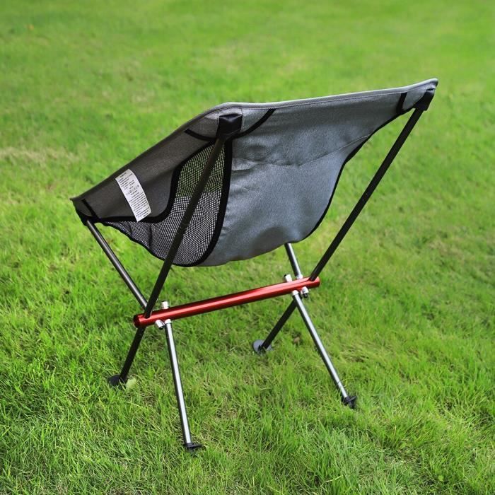Mobilier Camping,Mini chaise pliante en tissu, siège extensible, léger,  pour l'extérieur, Camping, pêche à domicile, - Type black - Cdiscount Sport
