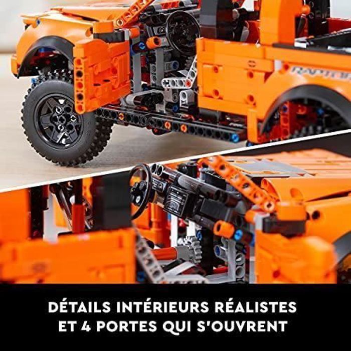 Lego 42126 technic kit ford f-150 raptor maquette de voiture a construire  cadeau pour adulte modélisme voiture - La Poste