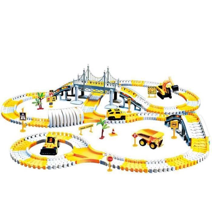 Alliage Voiture D'ingénierie Jouets de Camion Grue Bulldozer Pelle