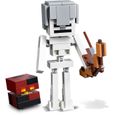 LEGO® Minecraft™ 21150 Bigfigurine Squelette avec un cube de magma-4