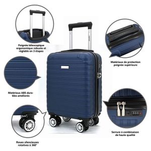 Valise Cabine Benzi - Format Petit Cabine (Jusqu'à 48 Cm) - Neuve Sous Emballage