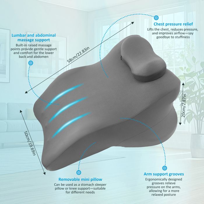 Coussin Suréléveur De Jambes - Oreiller Ergonomique 55x17x17 Cm Pour Circulation Sanguine, Confort Dos/jambes Coussin Soulage Pression Pour Personnes âgées 55x17x17 Cm Coussin Suréléveur De Jambes - Oreiller Ergonomique 55x17x17 Cm Pour Circulation Sanguine, Confort Dos/jambes Coussin Soulage Pression Pour Personnes âgées 55x17x17 Cm