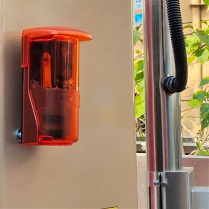 Cellule Photolélectrique Infrarouge ALEKO – Capteur De Sécurité Pour Porte De Garage Ou Portail