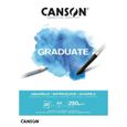 Bloc 'Graduate aquaralle' 20 feuilles format A4 de Canson-0