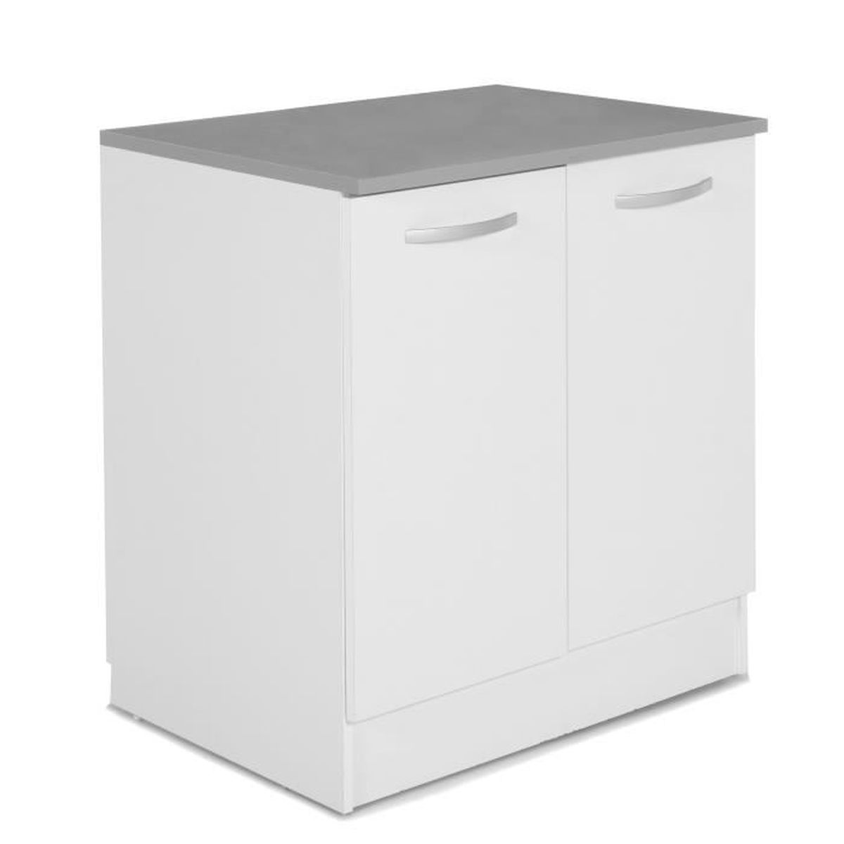 Eko Cuisine Meuble bas de cuisine 10 portes 10cm - Achat / Vente Eko Cuisine Meuble bas de cuisine 10 portes 10cm - Achat / Vente