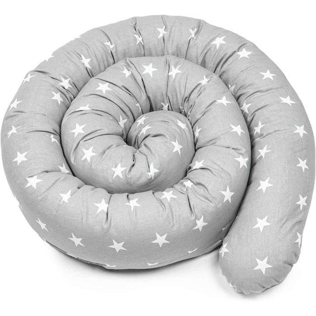 Tour De Lit Bebe Contour De Lit Bebe Tour De Lit Coussin Boudin Lit Bebe Serpent Contour De Lit Bebe Garcon Gris 150 Cm Gris Achat Vente Tour De
