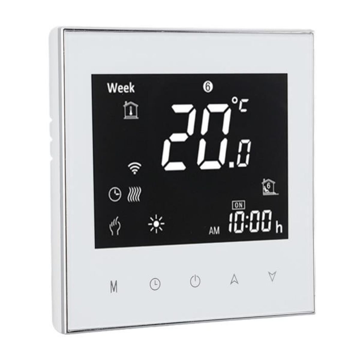 GOTOTOP Thermostat LCD Thermostat de chauffage de chaudière intelligent