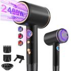 TALZOV Seche cheveux ionique professionnel, avec moteur AC 2400 W, 4en1 diffuseur de cheveux, bouton chaud/froid,3niveaux