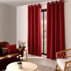ENJOY HOME Rideau occultant uni - Rouge - 140 x 240 cm