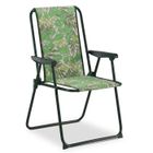 Chaise - Solenny - Rembourrée - Vert - Pliable - Dossier Haut 86 cm