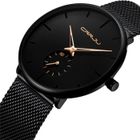 SHARPHY Montres hommes de marque 2021 bracelet noir étanche