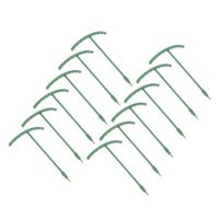 TUTEUR - TOPIERE - LIEN - FIL - ATTACHE KIMISS support pour plantes demi-rond 12 ensembles de piquets de soutien pour plantes avec