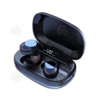 INN® Casque sans fil 75t Oreillette Bluetooth intra-auriculaire 5.0, compatible avec le casque sans fil 75t de Jabra noir