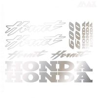 11 stickers HORNET – ARGENT – sticker HONDA HORNET 600 CBF - HON425