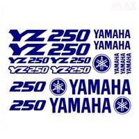 16 stickers YZ 250 – BLEU MARINE – YAMAHA sticker YZ 250 - YAM438