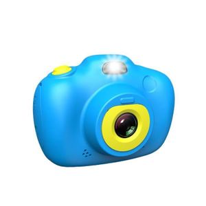 CAMÉSCOPE NUMÉRIQUE 8 Go - Bleu - Double caméra 12mp D8 2.0 IPS pour enfants, cadeau'anniversaire, Mini jouet de sport, dessin an