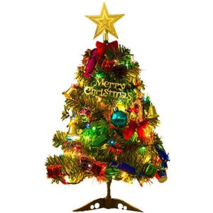 1 Ensemble De Luxe Ecologique 50 Cm Arbre De Noel Artificiel Led Lumieres Multicolores Pour Cafe De Sapin De Noel Arbre De Noel Achat Vente Sapin Arbre De Noel Cdiscount