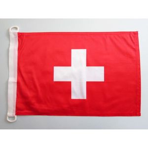 Drapeau de Bateau autrichien 30 x 45 cm AZ FLAG Pavillon Nautique Autriche 45x30cm