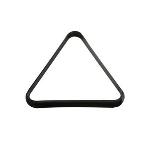 ACCESSOIRE BILLARD Triangle de billard noir - B158 - Compatible avec billes 57mm