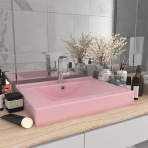 vasque a poser rose cdiscount