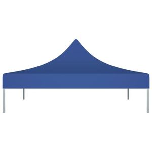 TONNELLE - BARNUM NEW*9917Parfait Toit de tente de réception Design Moderne - Bâche de Tente de Jardin barnum Pavillon Tonelle 2x2 m Bleu 270 g-m²