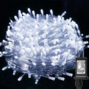 GUIRLANDE D'EXTÉRIEUR Guirlandes Lumineuses 100-800 Led Guirlandes De Noël 30V Basse Tension Avec 8 Modes D'Eclairage Intérieure Et Extérieur Led[d13293]