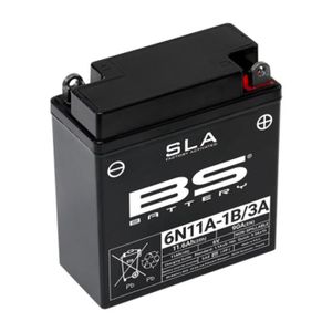 BATTERIE VÉHICULE Batterie BS BATTERY SLA sans entretien activé usine - 6N11A-1B/3A