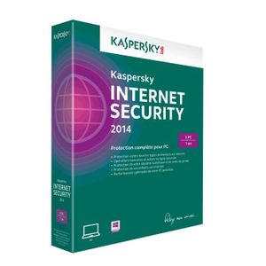 ANTIVIRUS Kaspersky Internet Security 2014 (3 postes / 1 an)