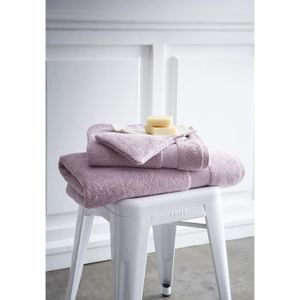 TODAY Set de 4 pièces éponge prémium - 100% coton 600gr - poudre de Lila