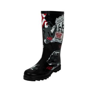 Bottes femme caoutchouc fantaisie deals