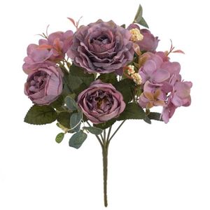 FLEUR ARTIFICIELLE Bouquet de mariée en soie artificielle fleur de ma
