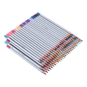 CRAYON DE COULEUR Qiilu Crayons de base Kit de 72 Crayons de Couleur
